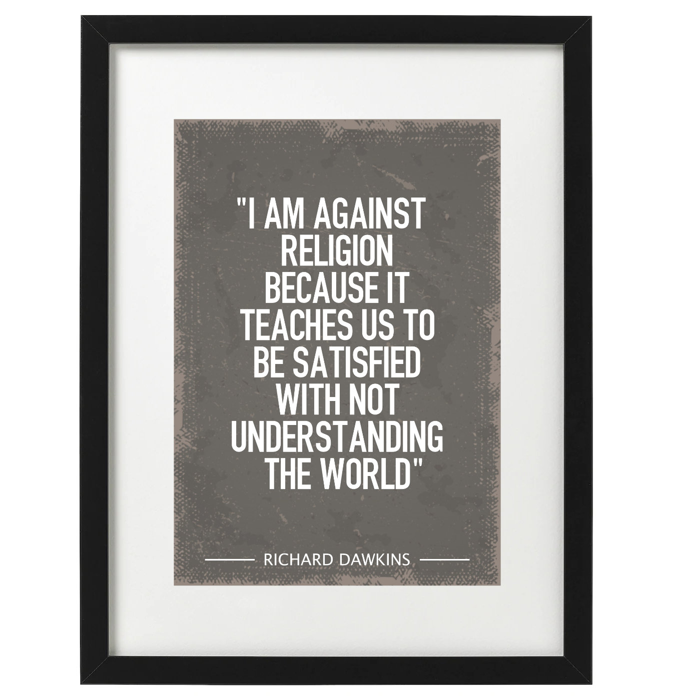 Richard Dawkins Quote Art Print - Etsy