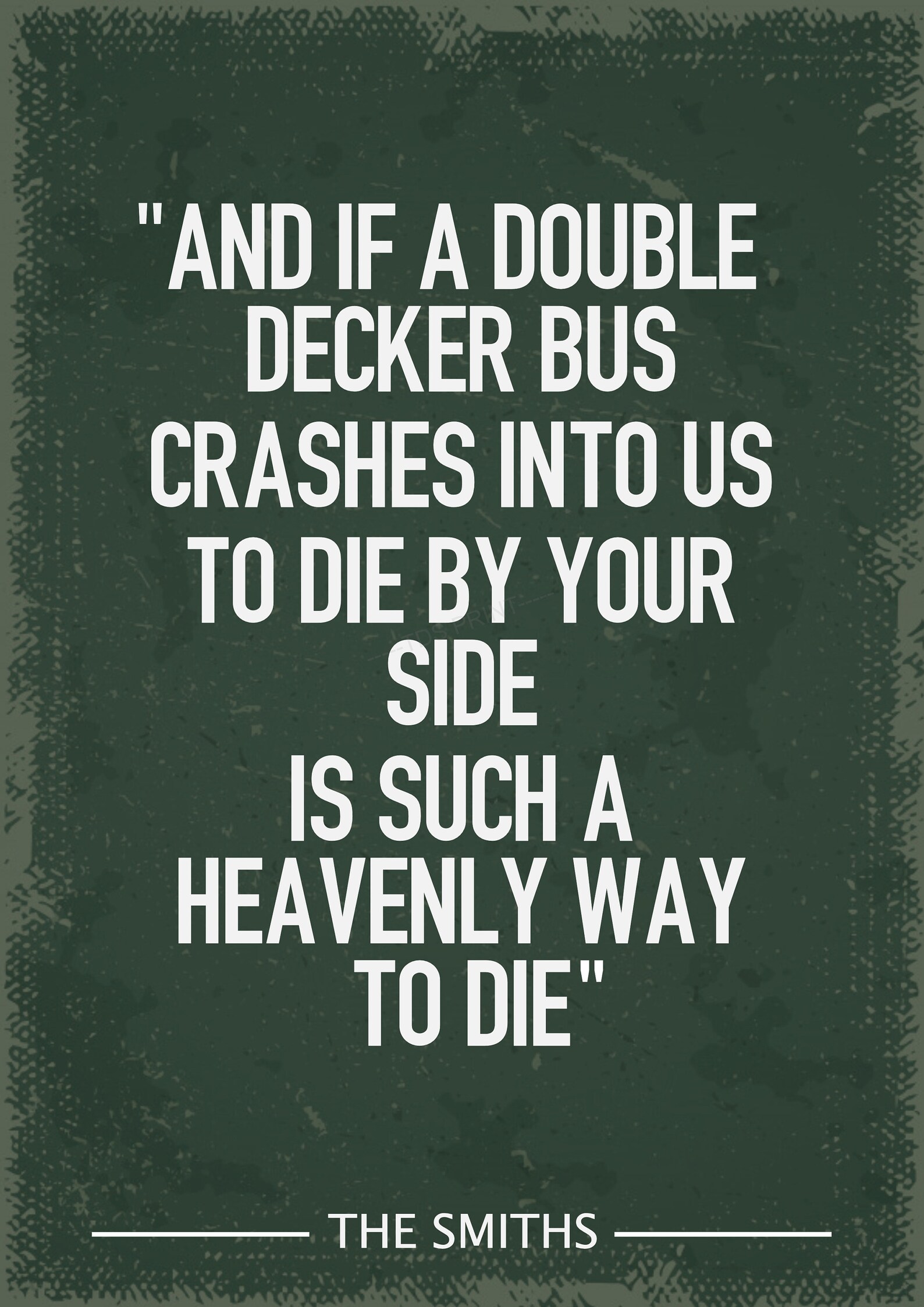 The Smiths There is a light