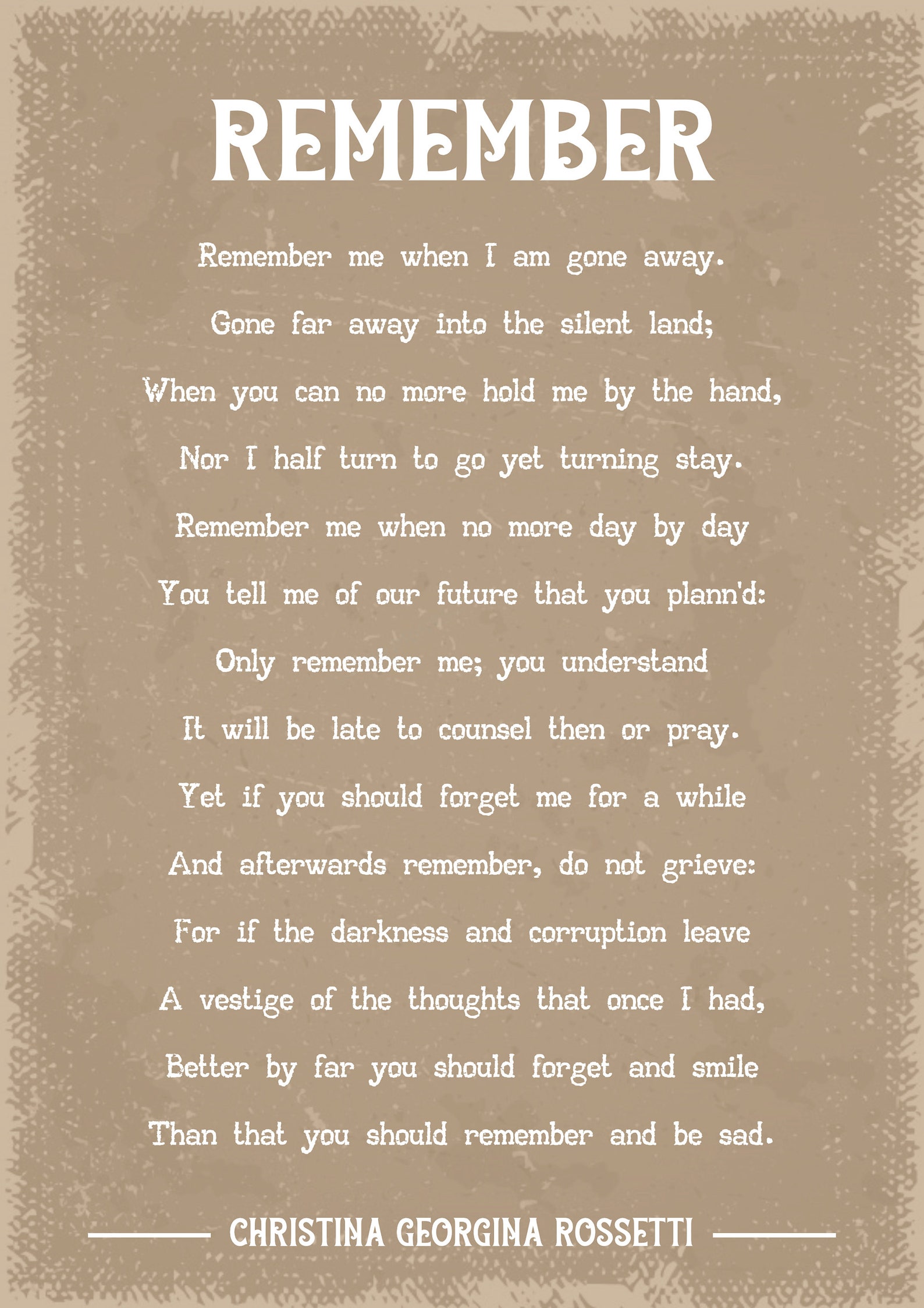 remembear poem remembear poem