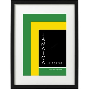 Kingston Jamaica art print