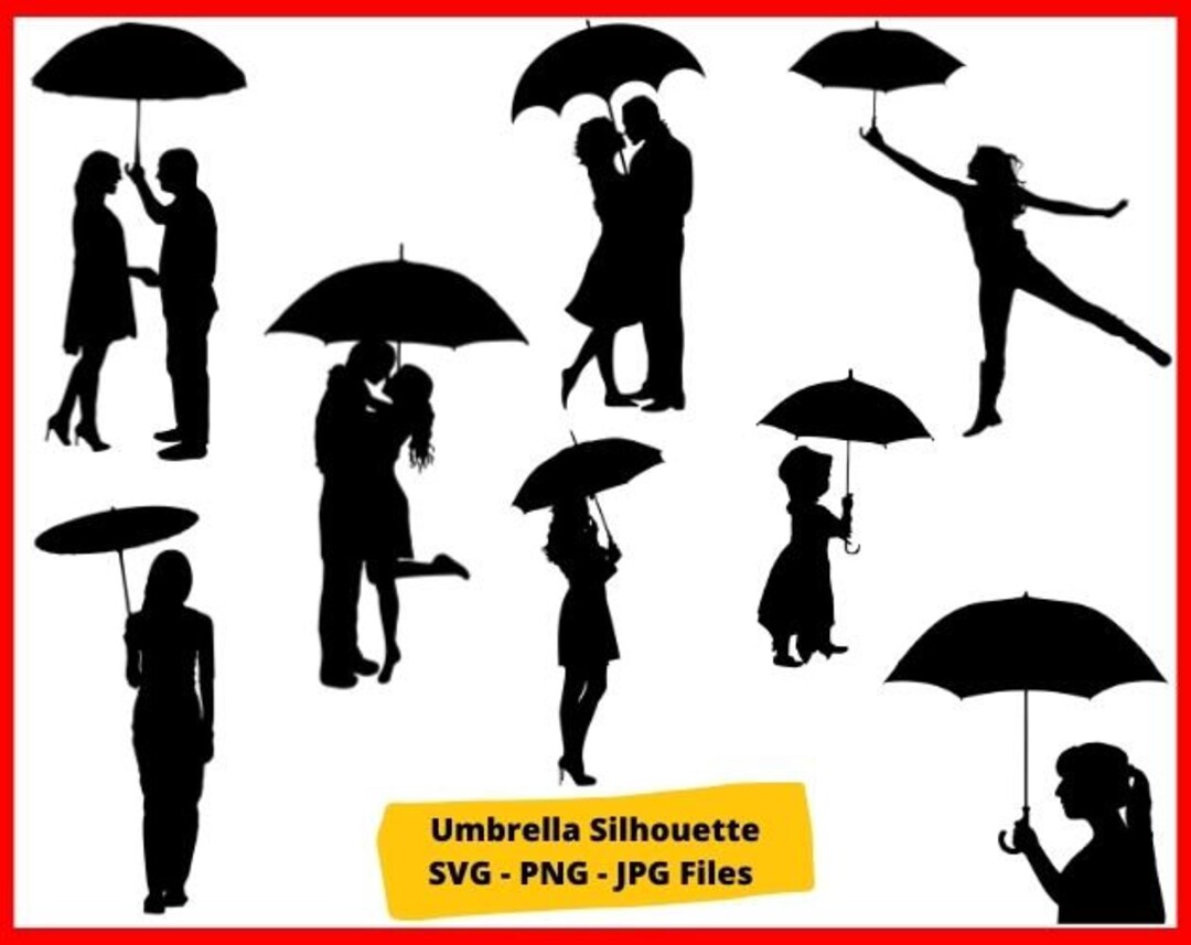 Regenschirm SVG Liebespaar Svg Liebe Svg Regen Svg Regen Etsy.de