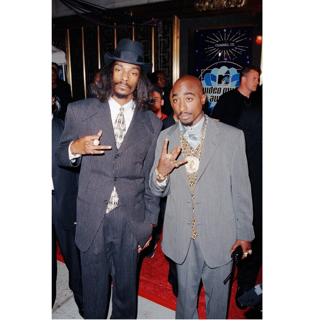 Snoop Dogg and Tupac 2pac Suits West Coast Rapper Rap Hiphop - Etsy