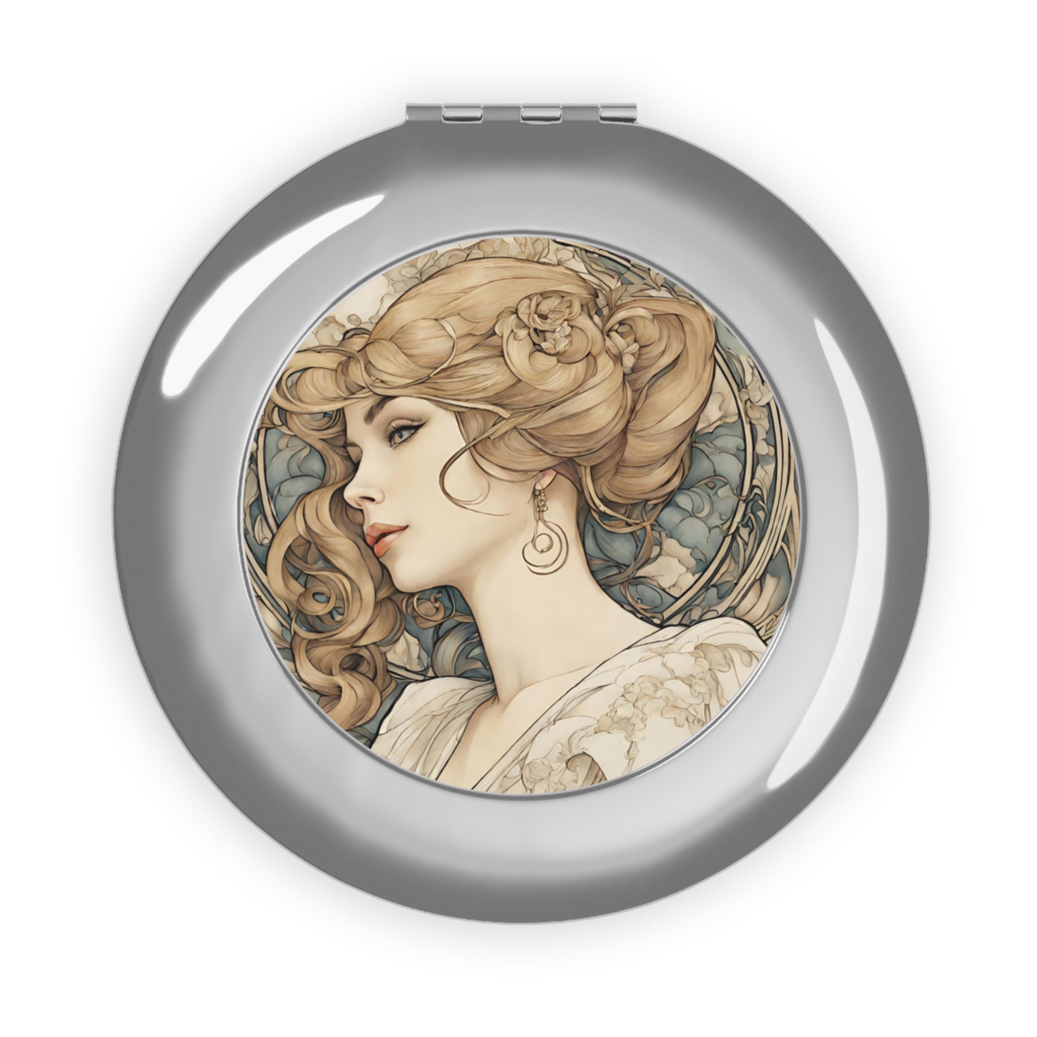 Discover My Golden Darling - Compact Travel Mirror, Birthday Gift, Travel Pocket Mirror