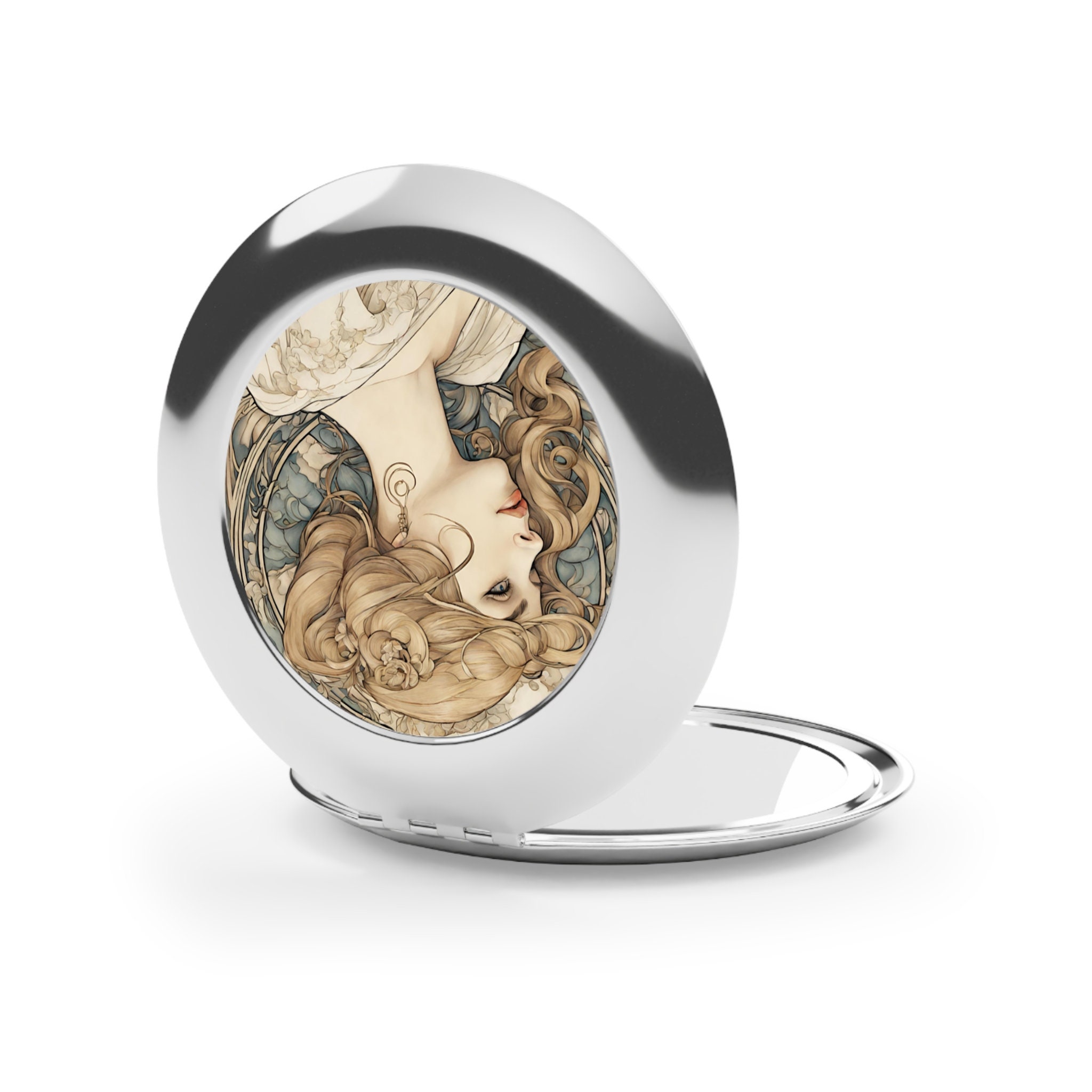 Discover My Golden Darling - Compact Travel Mirror, Birthday Gift, Travel Pocket Mirror