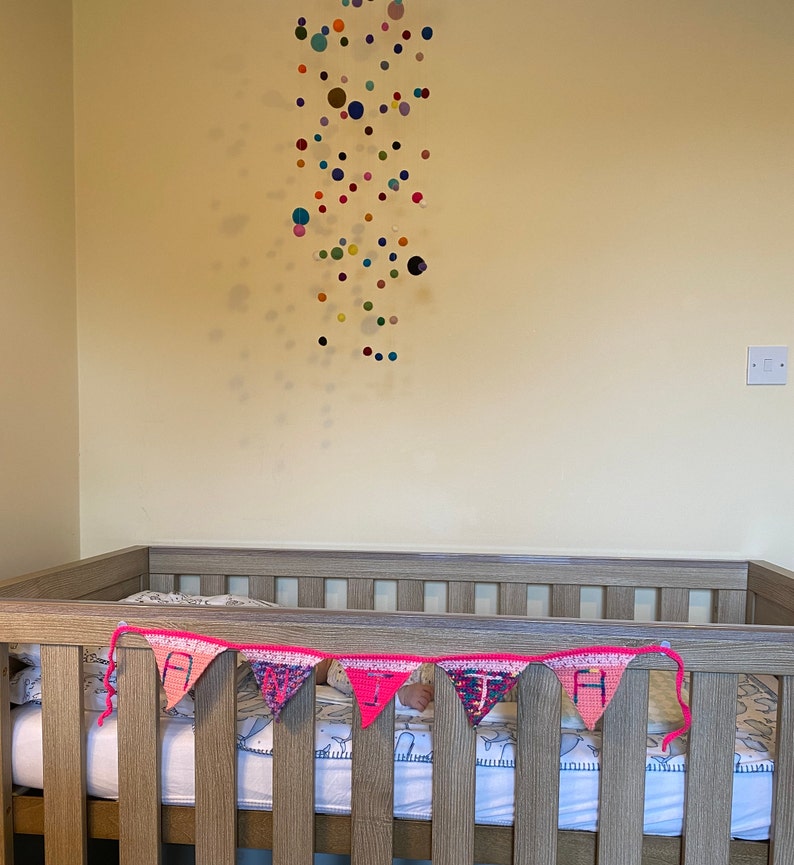 Personalised Bunting Baby Boy or Girl Gift Baby Nursery Etsy UK