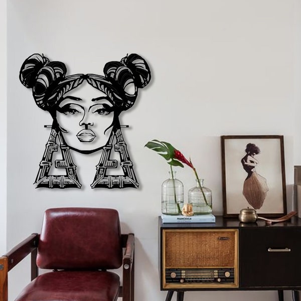 Nicki Minaj Chun-li Wall Decor ! / Gifts / Home Decor