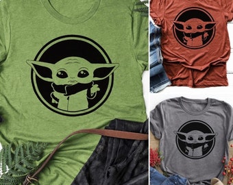 bb13 Yoda Shirt Tee Tees Star Wars Yoda Tees Yoda Star Wars T-Shirt Boys Yoda