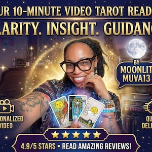 10 minuter samma dag extremt detaljerad, noggrann och ärlig psykisk tarotläsning med videosvar, kärlek, karriär, livsstig och mer
