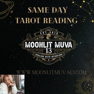 SAME DAY Tarot reading VIDEO response, fast and accurate reading and understanding of message with some astrology Day of delivery