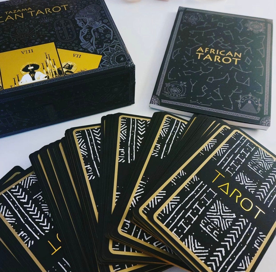 Accurate Intuitive Psychic Reading Tazama African Tarot Deck Etsy