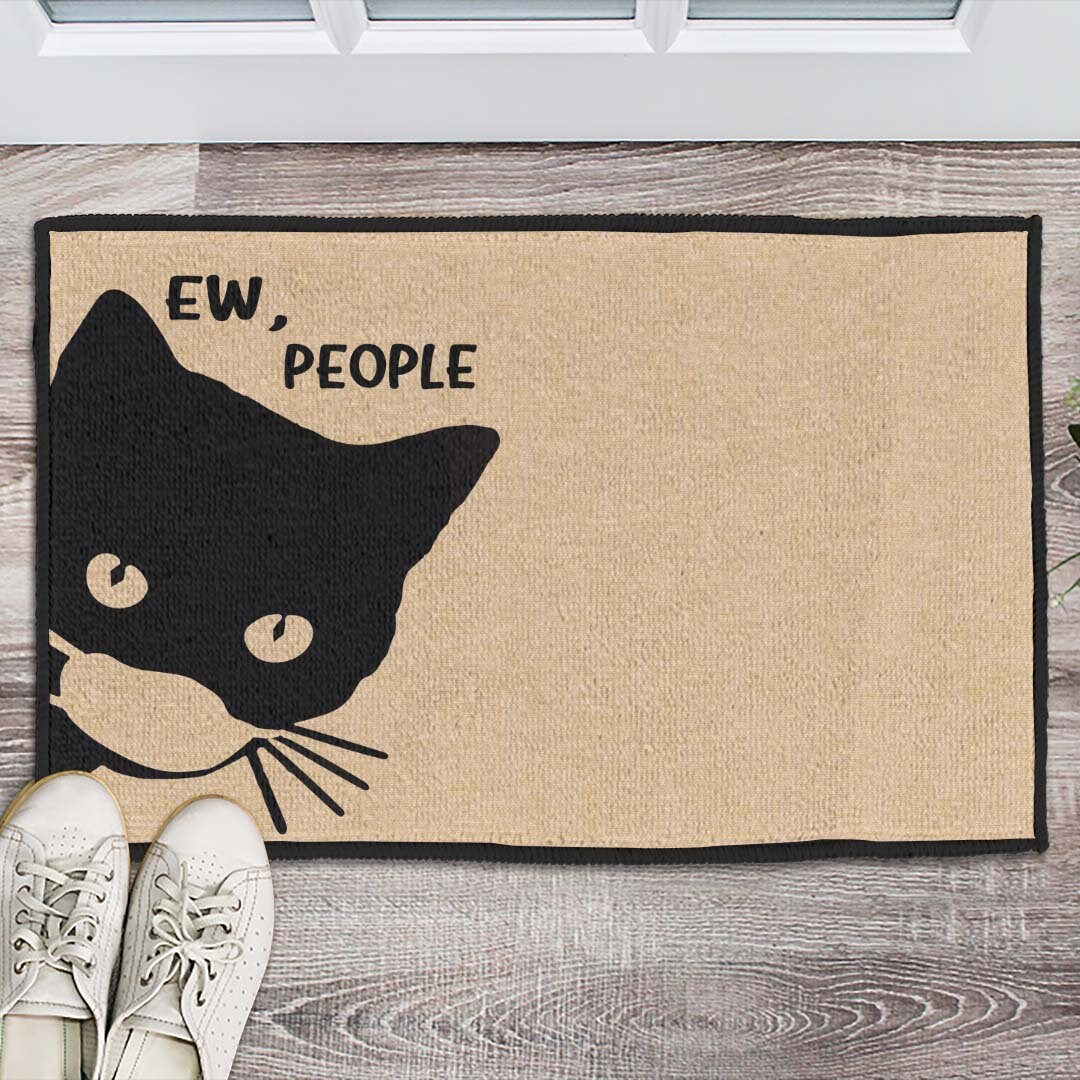 Eww People doormat Funny cat mat doormat Social Etsy