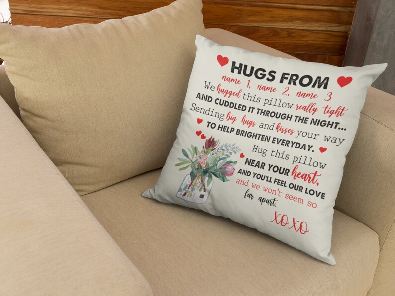 Grandparent pillow Decor pillow Home decor Nana pillow Housewarming gift Personalized pillow case Custom name pillow cover