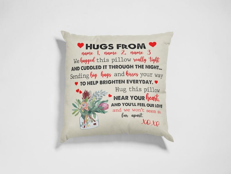 Grandparent pillow Decor pillow Home decor Nana pillow Housewarming gift Personalized pillow case Custom name pillow cover