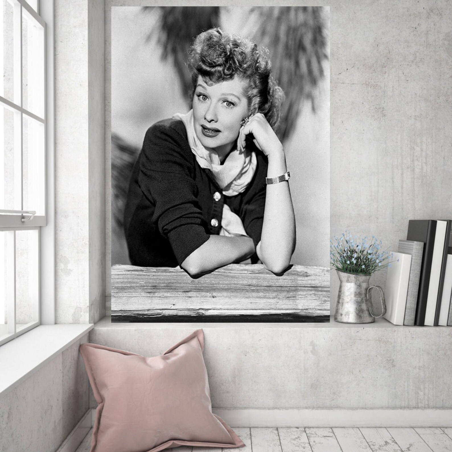 I Love Lucy yo amo a lucy art gift wall art canvas no frame Etsy