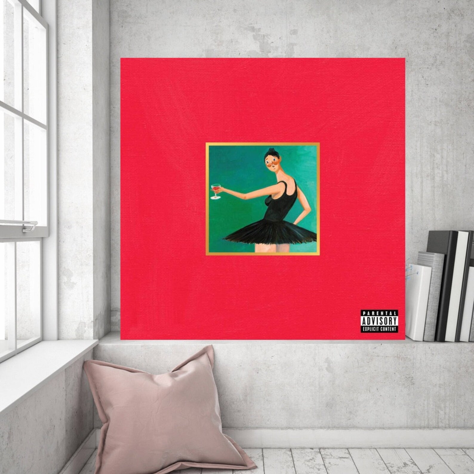 Virgilablohalbumcoversmybeautifuldarktwistedfantasy Etsy