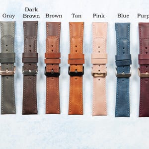 Galaxy Watch 7 Band Man, Samsung Galaxy Watch Ultra Strap Women, Personalized Custom Leather Watch 7 6 5 4 3 2, Active Frontier 20mm Armband