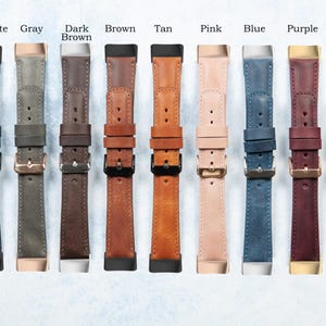 Leather Fitbit Charge Watch Band Men Women, Fitbit Charge 6 Watch Band, Fit Bit Charge 5 Strap, Personalized Fitbit Charge 6 5 4 3 Band Her