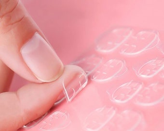 False Nail Adhesive Glue Tabs for fingers | Nail Glue | Glue Tabs | Stick on Glue | Glue Stickers