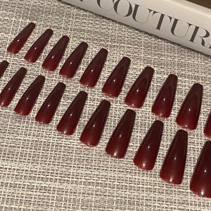 つけ爪 | ロングネイル | 貼り付けネイル | プレスオンネイル | レッドネイル | ジェルネイル | アクリルネイル | 再利用可能なネイル | バレリーナネイル