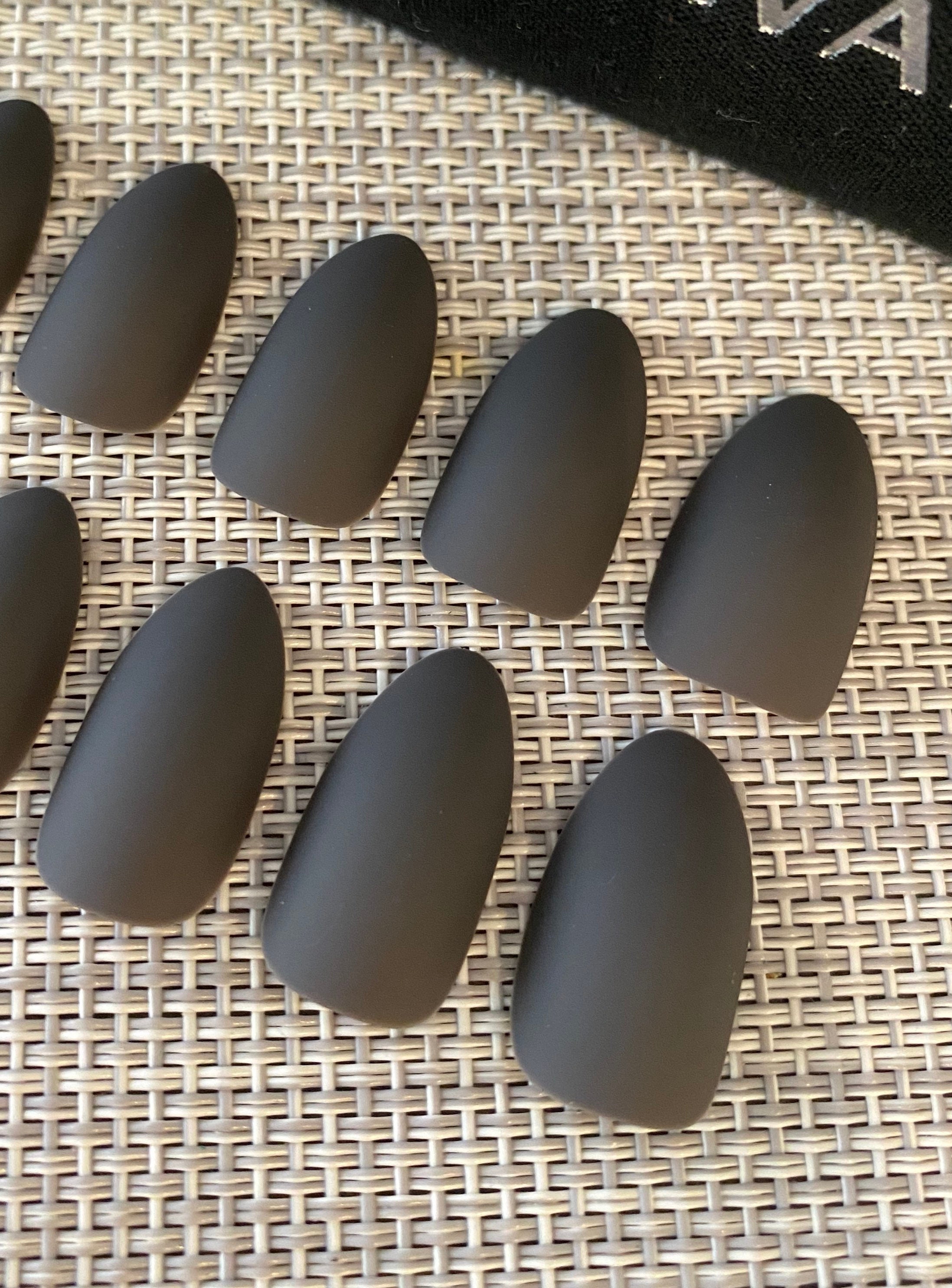 Almond Nails / Press on Nails / Nail Designs / Fake Nails / | Etsy