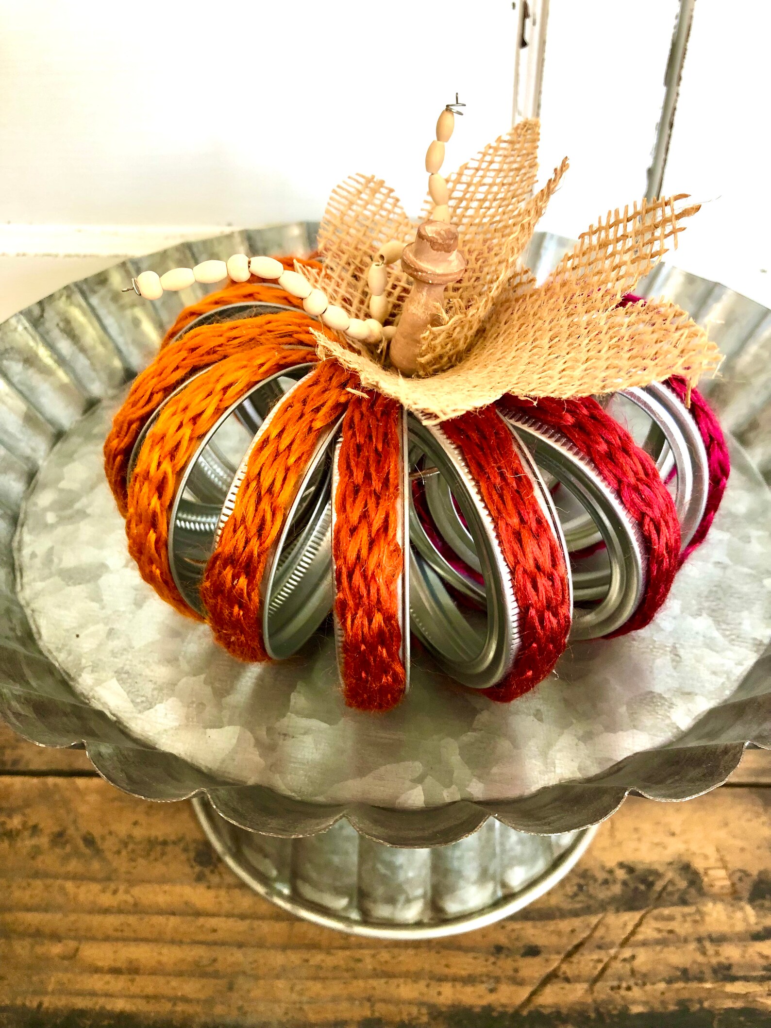 Pumpkin Decor Mason Jar Lid Pumpkins Canning Jar Lid Etsy