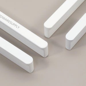 Modern minimalist White cabinet drawer handle,cabinets pulls, Custom Engraved bar pulls Knobs,Drawer Knobs modern furniture hardware