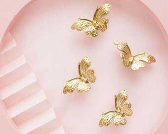 Solid Brass Butterfly Door Knob Golden Drawer Knob , Cabinet Knobs ,Dressing table knobs,Closet door handle