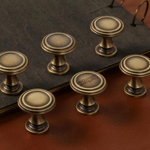 Antique cabinet drawer knob ,Retro hardware pulls,Custom engraved Modern Drawer handles, aged Furniture hardware,Dresser cabinet pulls