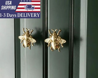 Brass bee Knobs , bumble bee drawer pulls, wardrobe Knob Cabinet Knobs Modern Drawer Knob,drawer knobs pull