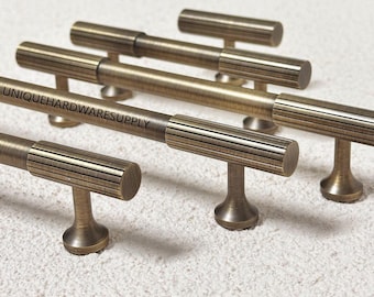 Bronze retro knobs and Pulls,Vertical grain drawer pulls,Custom Engraved Wardrobe Knob Cabinet Knobs handles,Cupboard long pulls ,Knob pulls