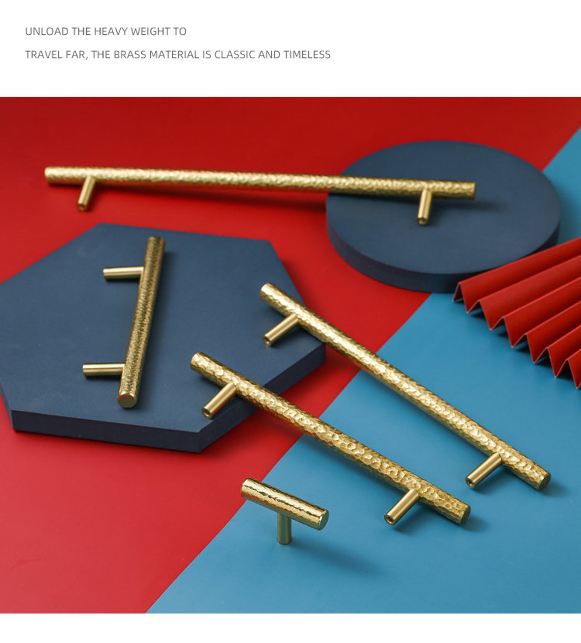 Hammered Brass Solid Pulls Hardware Bar Pulls Knobs Etsy