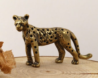 Solid brass leopard drawer knob, animals cabinet knob, custom kid room cupboard handle knob, brass closet dresser knob