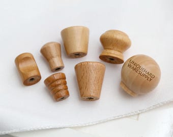 Mini wood drawer knobs,Wooden flat dresser knobs,Custom engraved Walnut cabinet pulls,Beech wood door handles,Dutch wood Kitchen round knobs