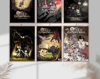 5x7in - Over The Garden Wall - All 4 Girls - Etsy 日本