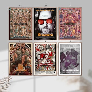 The big lebowski film Classic Movie Home Decor Canvas Poster unframe-8x12&#39;&#39;16x24&#39;&#39;24x36&#39;&#39;