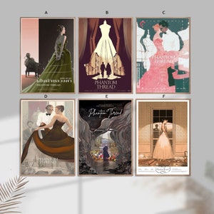 Phantom Thread film Classic Movie Home Decor Canvas Poster unframe-8x12&#39;&#39;16x24&#39;&#39;24x36&#39;&#39;