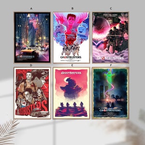 Ghostbusters film Classic Movie Home Decor Canvas Poster unframe-8x12''16x24''24x36''