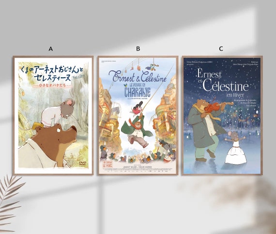 Ernest And Celestine Movie Poster ernest-and-celestine-movie-poster