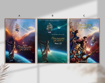 Treasure Planet Anime Movie Poster Canvas Poster Bedroom Art - Etsy Treasure Planet Anime Movie Poster Canvas Poster Bedroom Art - Etsy