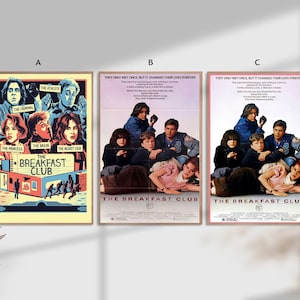 Breakfast Club  film Classic Movie Home Decor Canvas Poster unframe-8x12&#39;&#39;16x24&#39;&#39;24x36&#39;&#39;