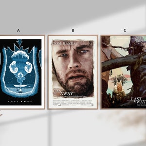 Cast Away film Classic Movie Home Decor Canvas Poster unframe-8x12&#39;&#39;16x24&#39;&#39;24x36&#39;&#39;