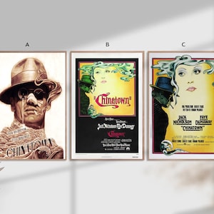 Chinatown 1974 film Classic Movie Home Decor Canvas Poster unframe-8x12&#39;&#39;16x24&#39;&#39;24x36&#39;&#39;