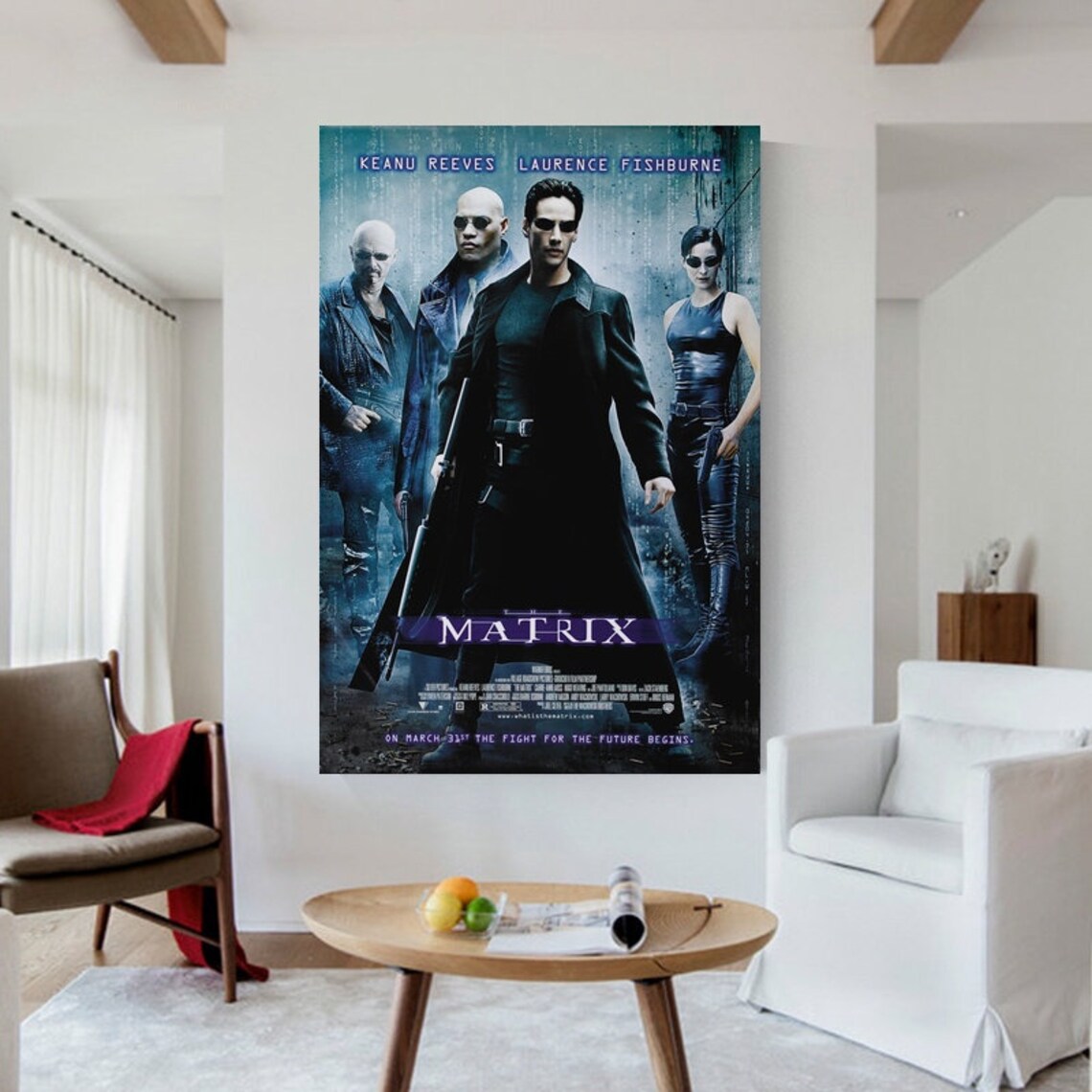 THE MATRIX home decorate wall art postercanvas posterno Etsy