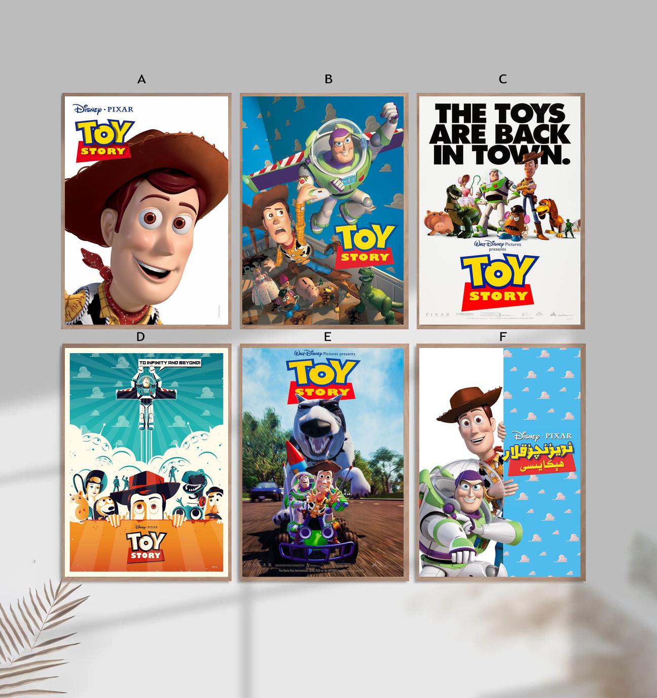 Toy Story 1995 film Classic Movie Home Decor Canvas Poster unframe-8x12''16x24''24x36''