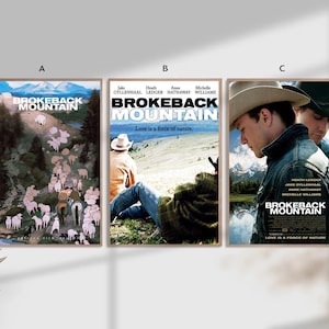 Brokeback Mountain film Classic Movie Home Decor Canvas Poster unframe-8x12&#39;&#39;16x24&#39;&#39;24x36&#39;&#39;