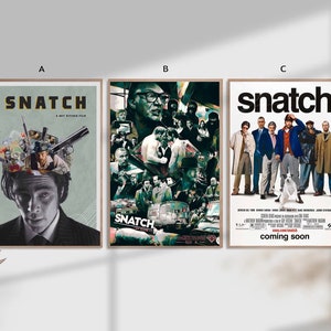 Snatch film Classic Movie Home Decor Canvas Poster unframe-8x12&#39;&#39;16x24&#39;&#39;24x36&#39;&#39;