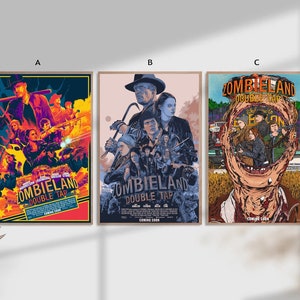 Zombieland Double Tap Classic Movie Home Decor Canvas Poster unframe-8x12&#39;&#39;16x24&#39;&#39;24x36&#39;&#39;