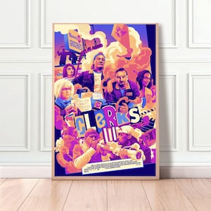 Clerks III film Classic Movie Home Decor Canvas Poster unframe-8x12&#39;&#39;16x24&#39;&#39;24x36&#39;&#39;