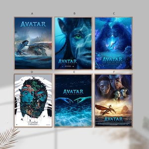 Avatar The Way of Water film Classic Movie Home Decor Canvas Poster unframe-8x12&#39;&#39;16x24&#39;&#39;24x36&#39;&#39;