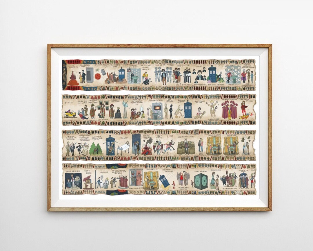Doctor Who Tv Series Movie Poster Film Classic Movie Home Decor Canvas ...